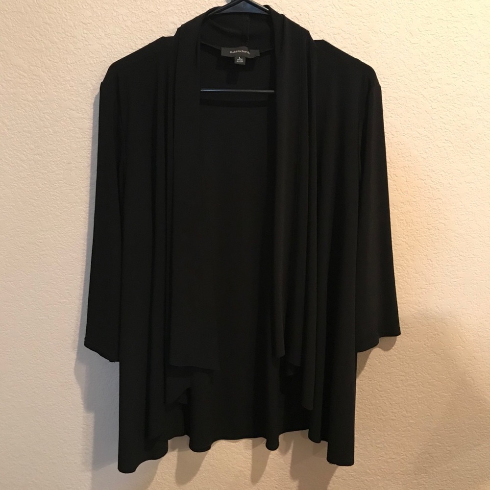 R&M Richards Black Cardigan Size Large